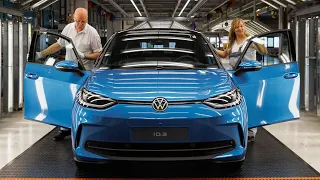 Volkswagen Robotic Factory Tour - Production ID.3 Electric Car