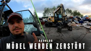 Ein BAUVLOG wie in ALTEN ZEITEN | Der Möbelf*cker ist wieder da! | Der Macker mit dem Bagger