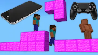 Minecraft Controller PRO VS 10 Mobile Players!