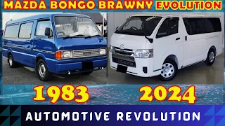 Mazda bongo brawny evolution (1983-2024) | bongo Friendee (1995–2005) | automotive revolution