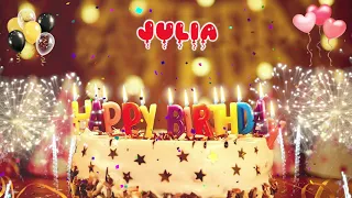 JULIA birthday song – Happy Birthday Julia