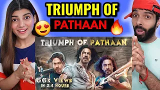 Triumph Of Pathaan | Highest Grossing Hindi Film Ever | SRK Squad | Shahrukh Khan Reaction