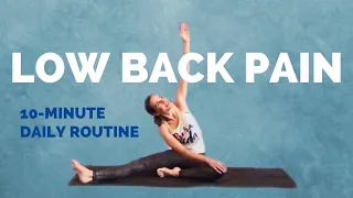 Yoga for Lower Back Pain and Hips – 10-Minute Beginner Stretches for the Low Back