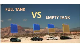 FULL TANK VS EMPTY TANK/ WHICH GAS TANK CAUSE THE BIGGEST EXPLOSION?