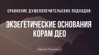 Сравнение душепопечительских подходов | Часть 5 | Алексей Прокопенко