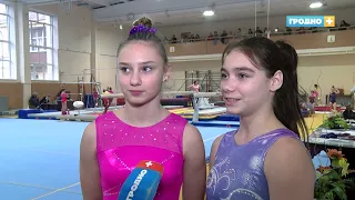 В Гродно проходит открытое первенство области по спортивной гимнастике
