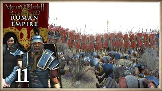 Roman Testudos and Eagles Fend Off The Horde! - Mount & Blade 2 Bannerlord (Eagle Rising - Rome) #11