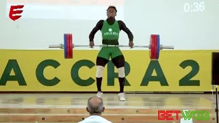 How Edidiong Joseph Umoafia Lifted His 3 Gold Medals 🏅 For Nigeria At The 13th All African Games.