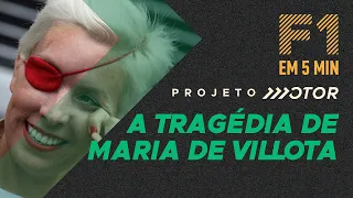 A TRÁGICA HISTÓRIA DE MARIA DE VILLOTA E SEU ACIDENTE NA F1