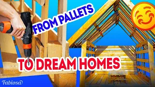 Unbelievable Pallet Houses: Awe-inspiring Designs Revealed!