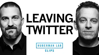 Sam Harris on Social Media & Leaving Twitter | Dr. Sam Harris & Dr. Andrew Huberman