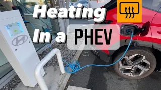 What happens when you use the heater in a PHEV ? #phev #heater #whathappensif