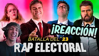 ASÍ DAN GANS DE VOTAR | BATALLA DE RAP ELECTORAL '23 | Keyblade #RapElectoral [REACCIÓN]