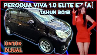 Perodua Viva 1.0 Elite EZ Auto Tahun 2012 Untuk Dijual
