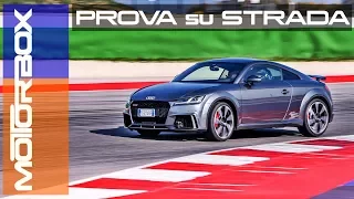 Nuova Audi TT RS 2017 | la prova su strada e in pista a Misano