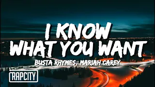 Busta Rhymes, Mariah Carey - I Know What You Want (Lyrics) ft. Flipmode Squad