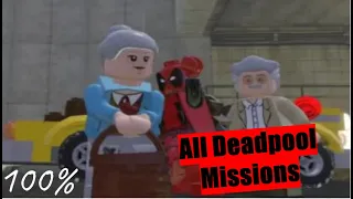 Lego Marvel Superheroes - All Deadpool Missions