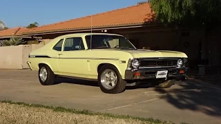 1969 Chevrolet Chevy Yenko / SC Nova in Yellow & 427 Engine Sound on My Car Story with Lou Costabile