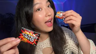 ASMR POPPING CANDY IN MY MOUTH 👄 Crinkling, Cracking, Popping, Mouth Sounds