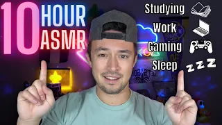 10 HOUR ASMR❗ || Fast Background ASMR || For Studying, Work, Gaming, and Sleep!