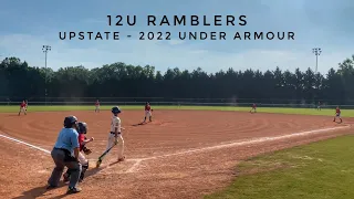 12U Ramblers - Upstate 2022 Under Armour USSSA - June 11-12 2022