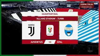 Coppa 2020-21, QF, Juventus - SPAL