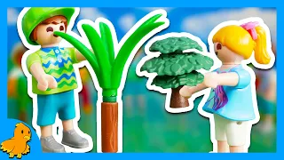 FÜR DIE UMWELT planzen wir 100 Bäume! | Familie Vogel | Playmobil Film