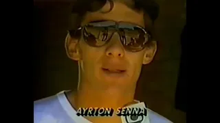 Ayrton Senna, pré temporada da F1 1987