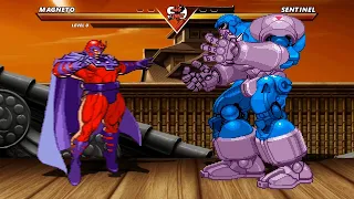 MAGNETO vs SENTINEL - Highest Level Incredible Epic Fight!