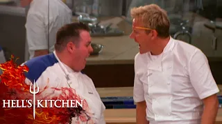 Robert & Gordon Ramsay Get Into A Heated Argument | Hell's Kitchen