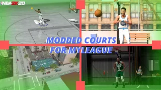 HOW TO GET MODDED COURTS IN NBA 2K20!!!