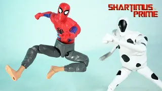 Marvel Legends Peter B. Parker & The Spot Spider-Man Across the Spider-Verse Movie Figure Review