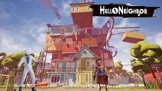 My Neighbour's House Is Giant Now But I Still Got In His Basement (Hello Neighbor act 4)