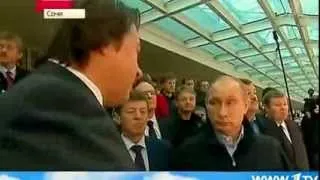 Сочи об Открытии Олимпиады Сочи 2014 Путин и Эрнст