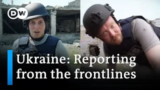 What's it like reporting on the frontlines of Ukraine's counteroffensive? | DW News
