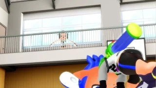 (MMD) SSBB & Splatoon - When bae sings during your game