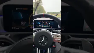 2020 Mercedes-Benz A45s Launch Control in the rain