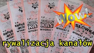 Zdrapki#773|KRZYŻÓWKA|SŁÓWKA|GORĄCA KASA|RYWALIZACJA EKSPRES LOSÓW Z @natkodrapiemy  😀😃😄😁