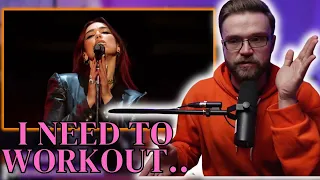 DUA LIPA - TRAINING SEASON (Live at the BRIT Awards) | REACTION