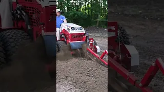 The Beauty of Precision | Slow Motion Tractor Trenching