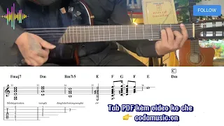 CHUYỆN TÌNH YÊU - GUITAR COVER KÈM TAB