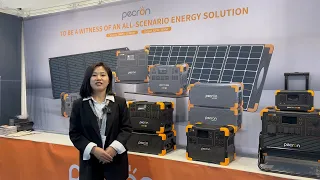 Pecron At HKTDC Hong Kong Electronics Fair: E300 E600 E2000 E1500 Outdoor Power Stations