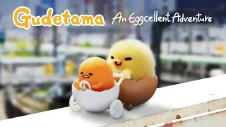 An egg yolk helps a chick find its mother😱😱 #film #movie #gudetama #netflix