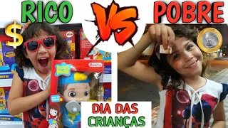 RICO VS POBRE | DIA DAS CRIANÇAS #1