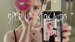 Sped up tiktok audios ♡ 25