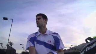 HEAD YouTek TV Facebook Tour Interview featuring Novak Djokovic