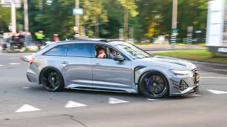 1000HP Audi RS6 C8 Urban   LOUD Revs and Accelerations!