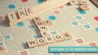 October 25, 2020 8:00am CUMC Indoor Worship - The Power of Words - God's Word to Us