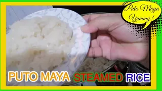 Easy Puto Maya | Steamed Sticky Rice | Puto Maya de Cebu