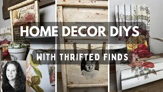 HOME DECOR THRIFT FLIPS ~ AFFORDABLE DIY INSPIRATION FOR YOUR NEXT PROJECT